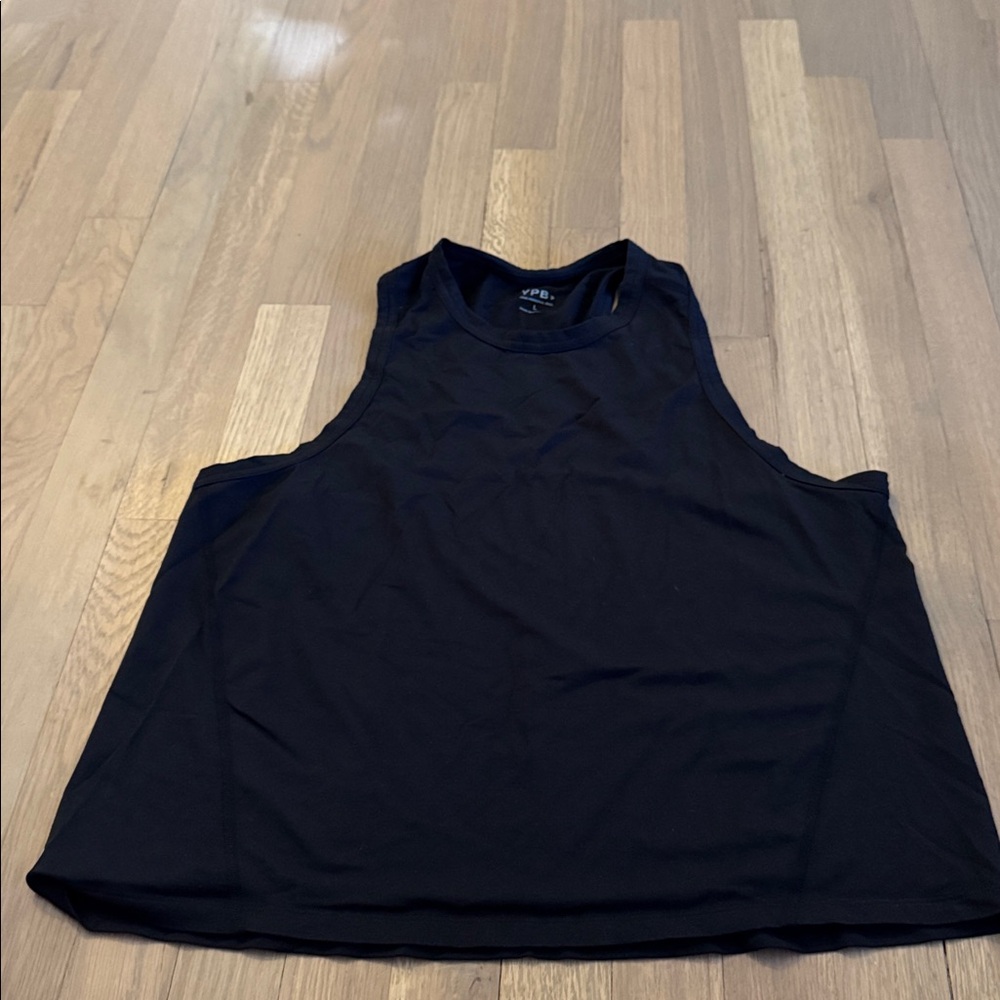 YPB White Athletic Tank